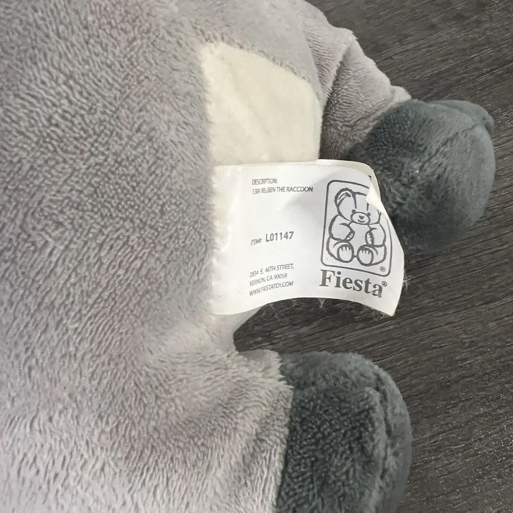 Fiesta Plush Raccoon Looks Like The Bambi Raccoon From Disney‎